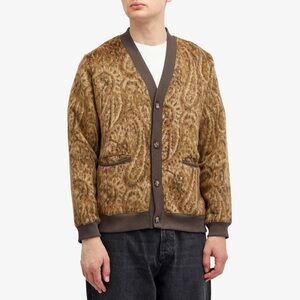 Corridor Men’s Opus cardigan in Brown Corridor